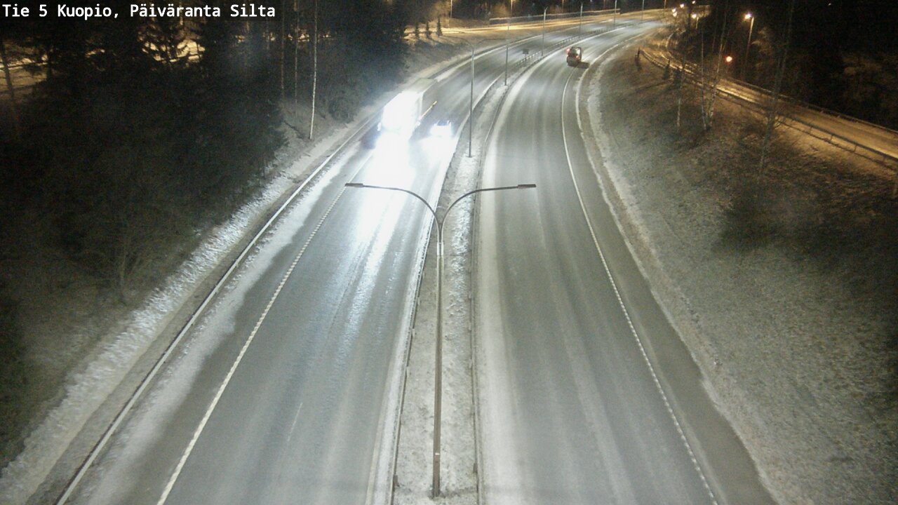 Kelikamerat Kuva Tie 5 Kuopio, Päiväranta silta, Kuopio, Pohjois-Savo