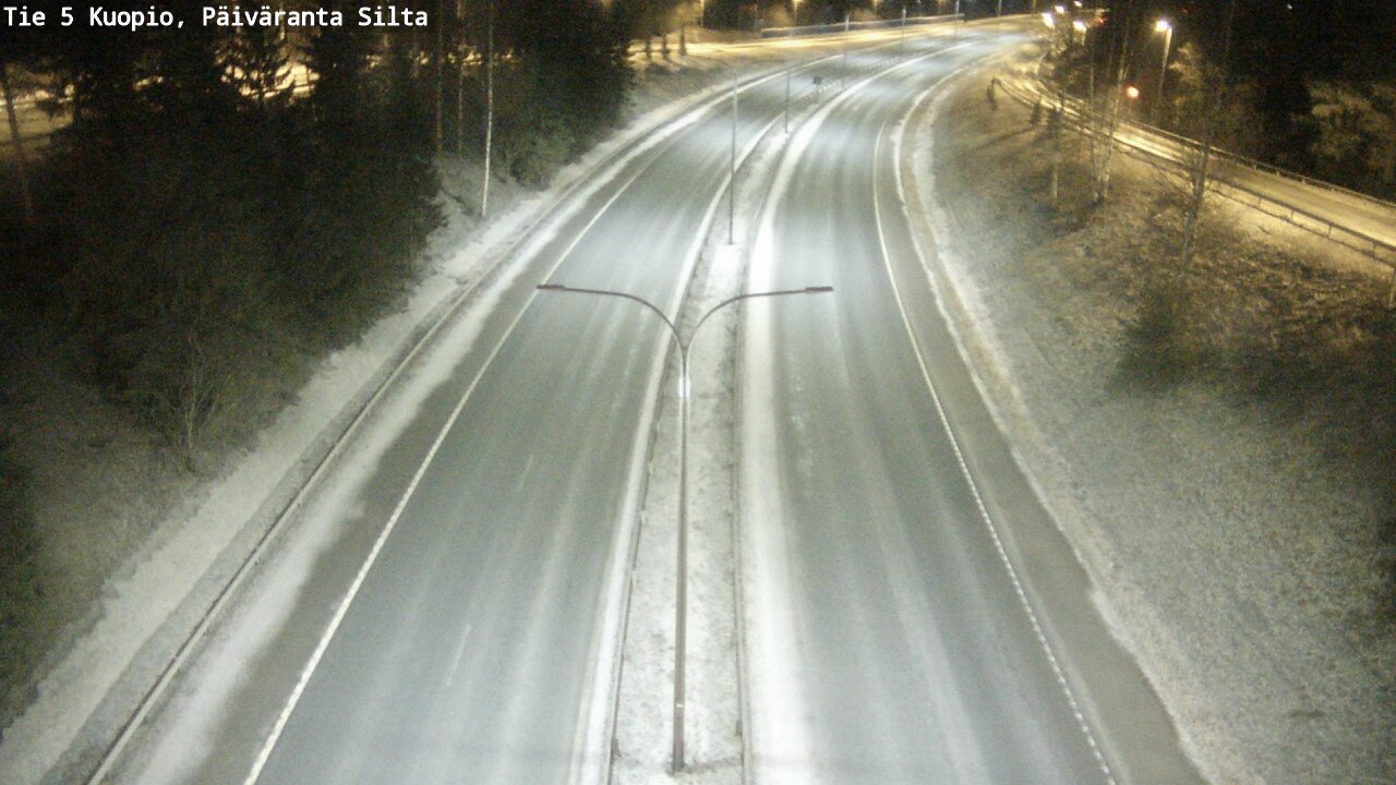 Kelikamerat Kuva Tie 5 Kuopio, Päiväranta silta, Kuopio, Pohjois-Savo