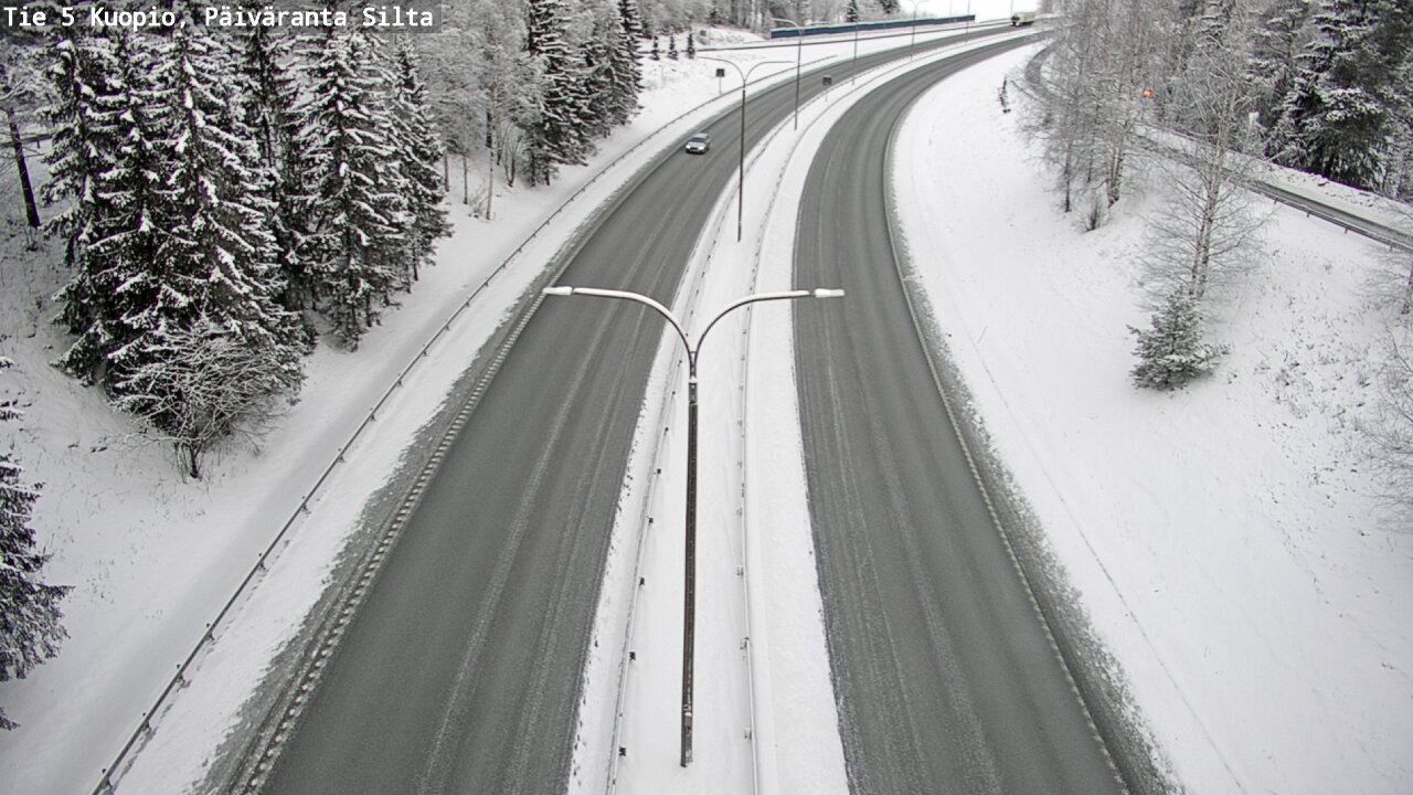 Kelikamerat Kuva Tie 5 Kuopio, Päiväranta silta, Kuopio, Pohjois-Savo
