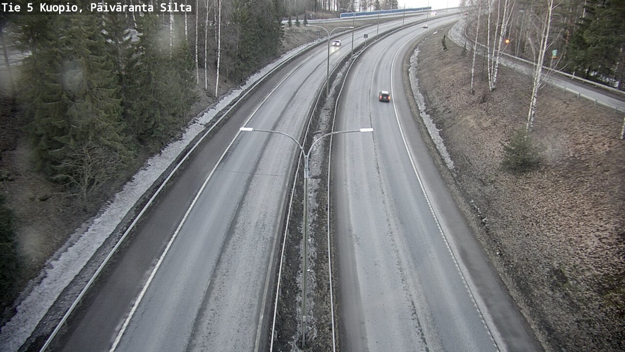 Kelikamerat Kuva Tie 5 Kuopio, Päiväranta silta, Kuopio, Pohjois-Savo