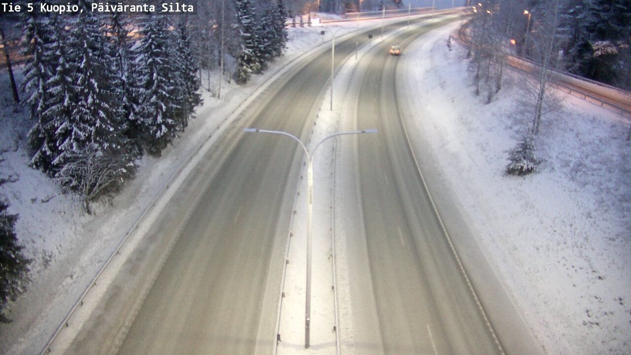 Kelikamerat Kuva Tie 5 Kuopio, Päiväranta silta, Kuopio, Pohjois-Savo