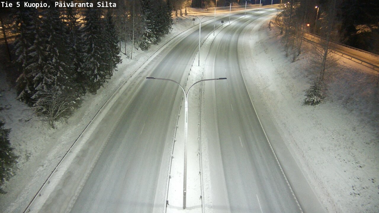 Kelikamerat Kuva Tie 5 Kuopio, Päiväranta silta, Kuopio, Pohjois-Savo