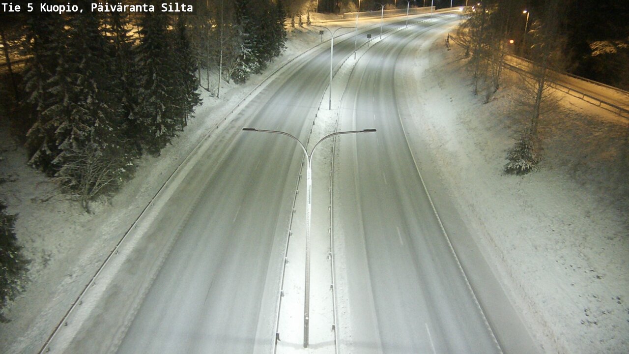 Kelikamerat Kuva Tie 5 Kuopio, Päiväranta silta, Kuopio, Pohjois-Savo