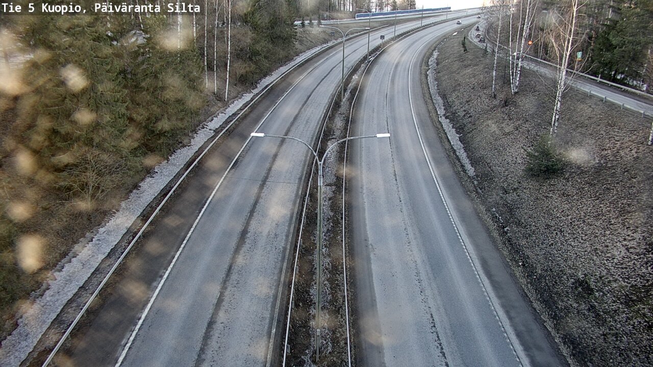 Kelikamerat Kuva Tie 5 Kuopio, Päiväranta silta, Kuopio, Pohjois-Savo