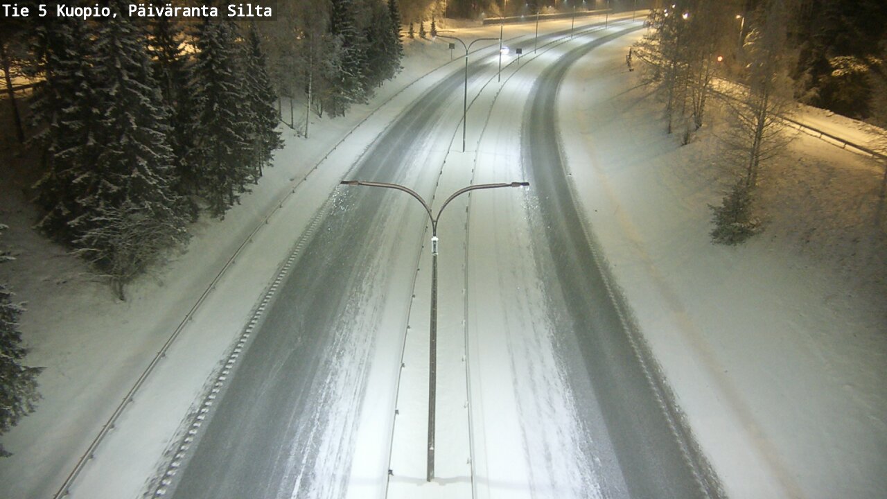 Kelikamerat Kuva Tie 5 Kuopio, Päiväranta silta, Kuopio, Pohjois-Savo