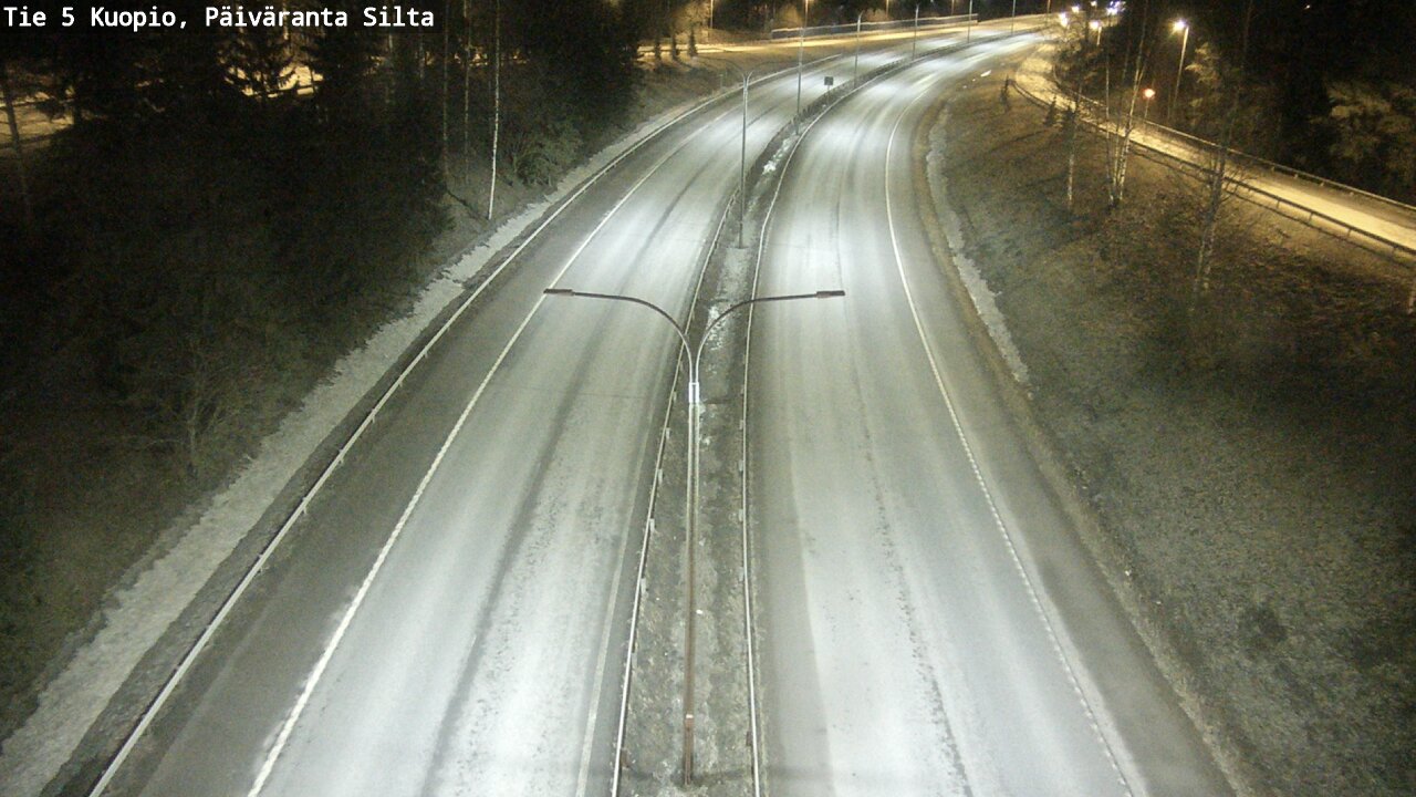 Kelikamerat Kuva Tie 5 Kuopio, Päiväranta silta, Kuopio, Pohjois-Savo