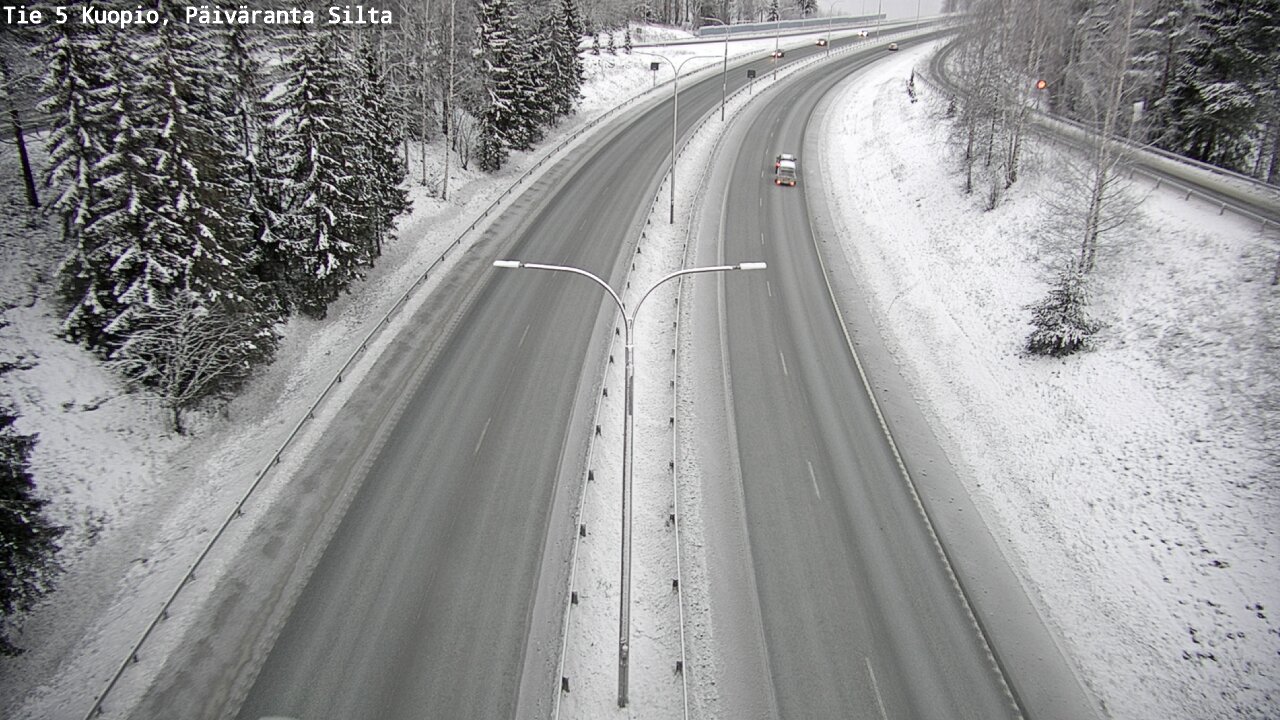 Kelikamerat Kuva Tie 5 Kuopio, Päiväranta silta, Kuopio, Pohjois-Savo