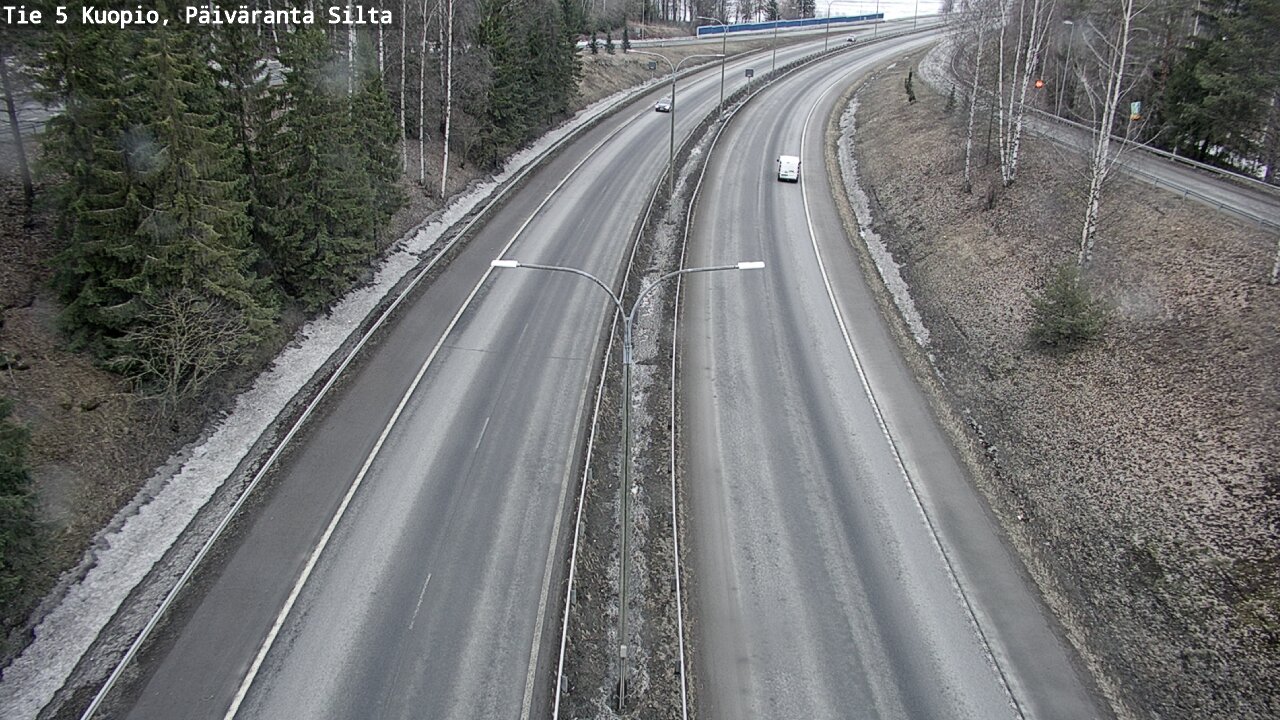 Kelikamerat Kuva Tie 5 Kuopio, Päiväranta silta, Kuopio, Pohjois-Savo