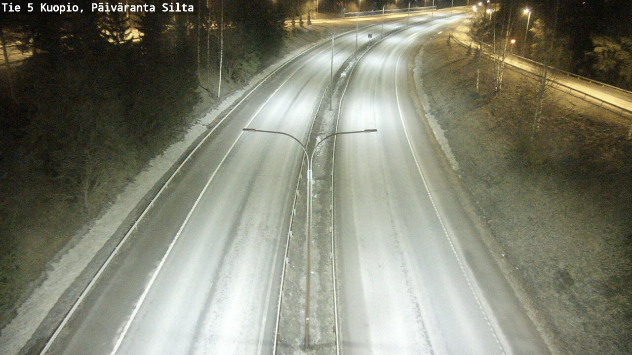 Kelikamerat Kuva Tie 5 Kuopio, Päiväranta silta, Kuopio, Pohjois-Savo