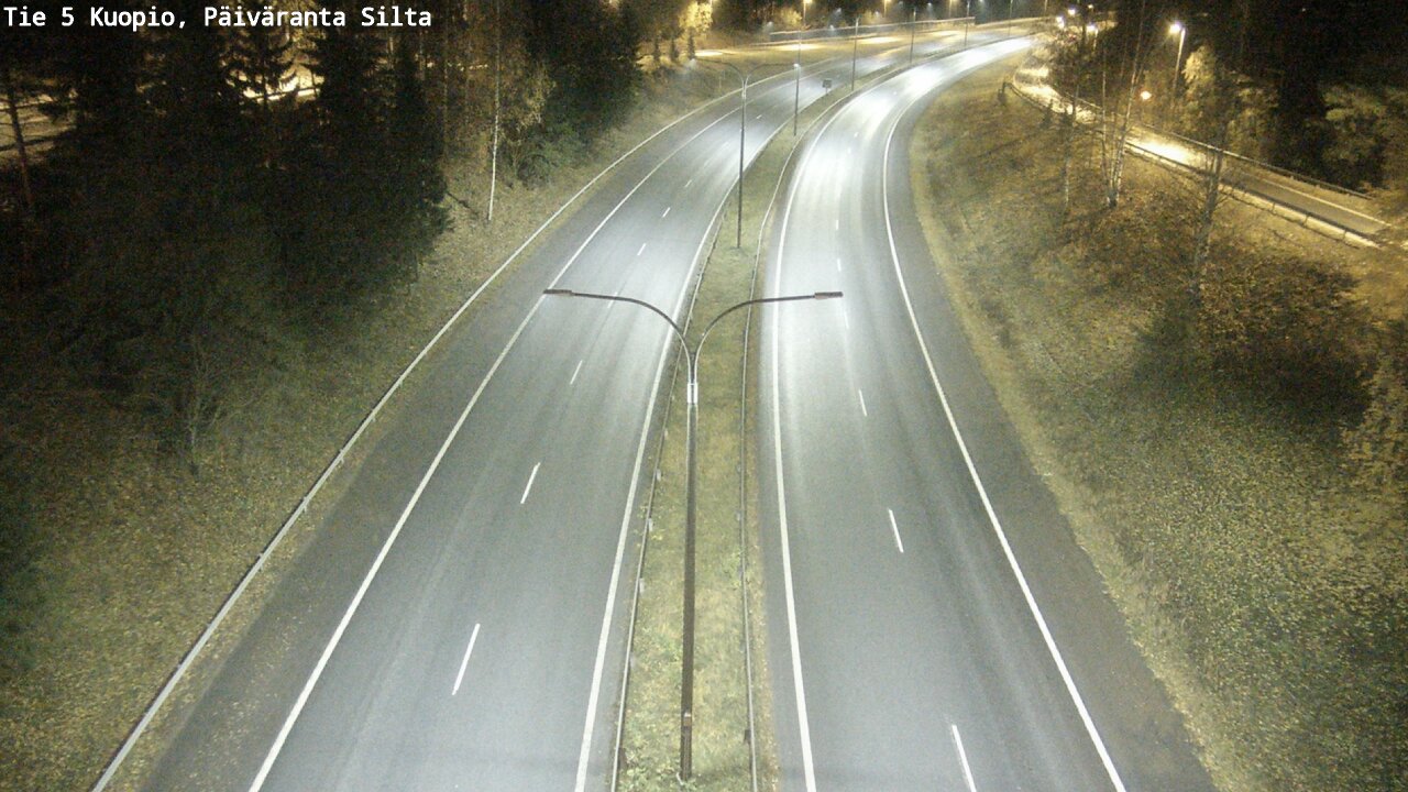 Kelikamerat Kuva Tie 5 Kuopio, Päiväranta silta, Kuopio, Pohjois-Savo