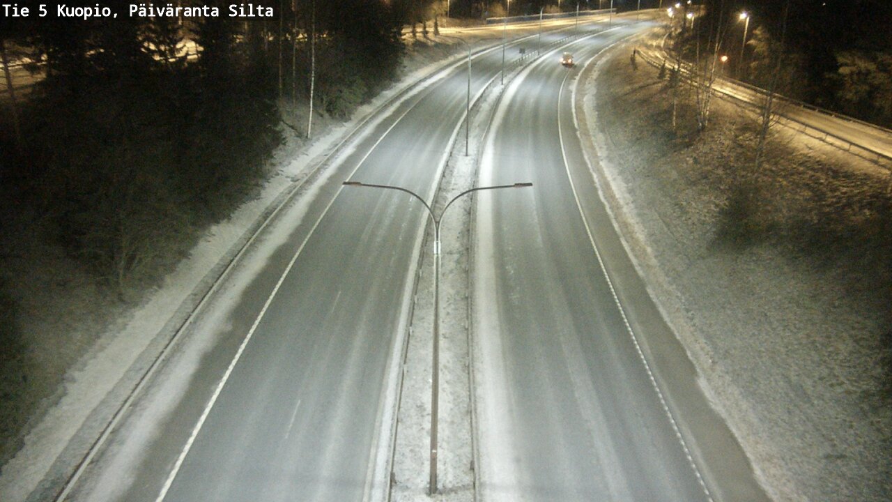 Kelikamerat Kuva Tie 5 Kuopio, Päiväranta silta, Kuopio, Pohjois-Savo