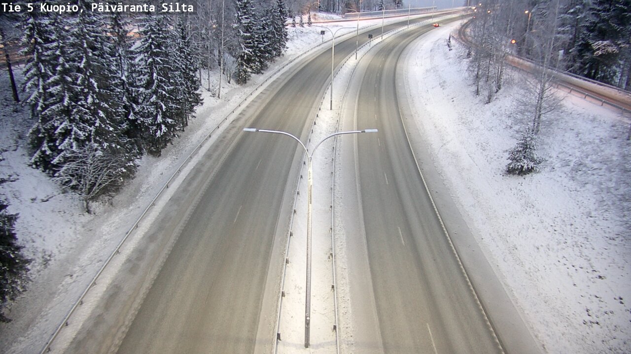 Kelikamerat Kuva Tie 5 Kuopio, Päiväranta silta, Kuopio, Pohjois-Savo