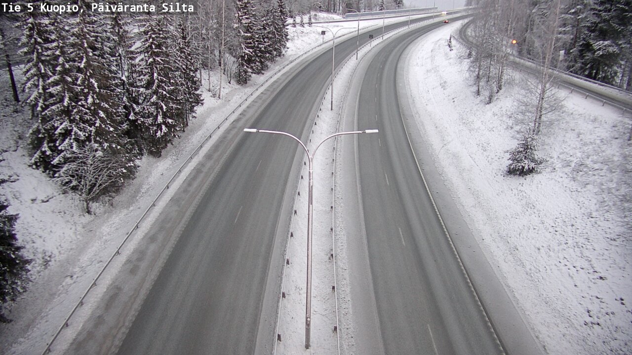 Kelikamerat Kuva Tie 5 Kuopio, Päiväranta silta, Kuopio, Pohjois-Savo