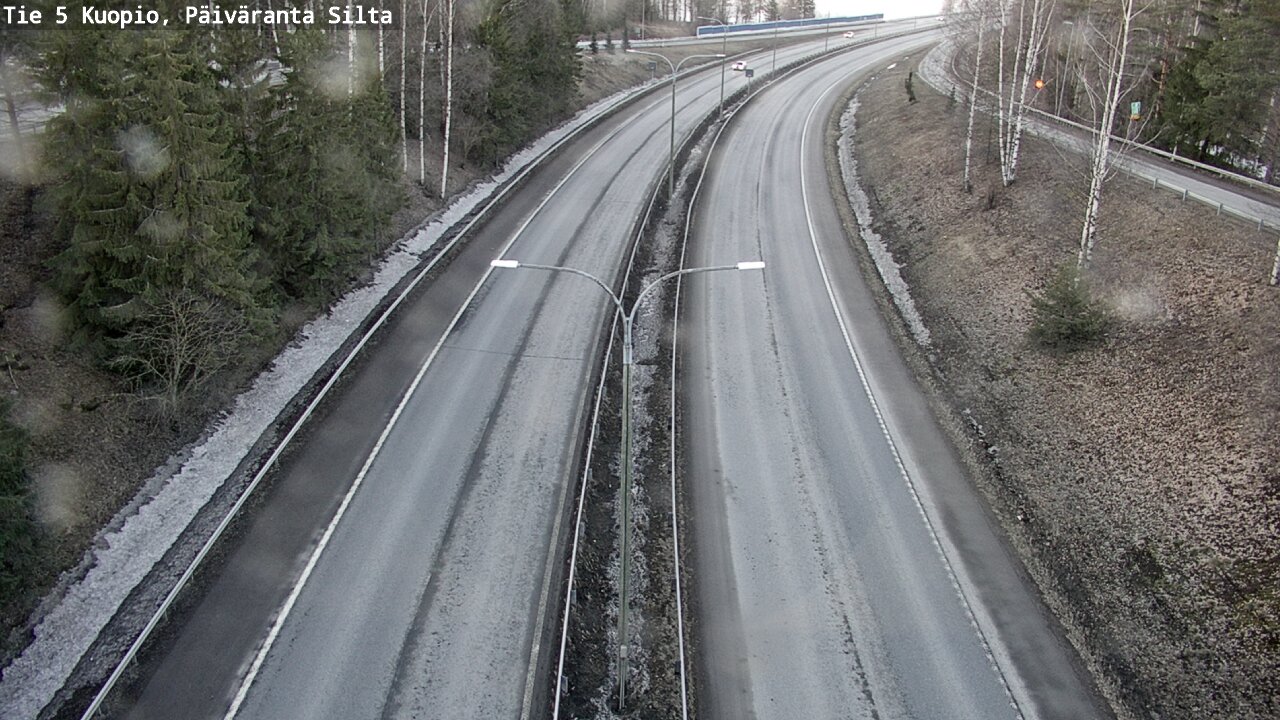 Kelikamerat Kuva Tie 5 Kuopio, Päiväranta silta, Kuopio, Pohjois-Savo