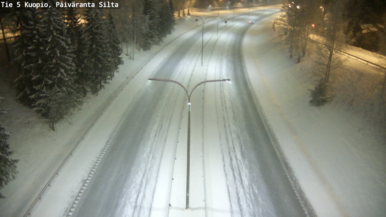 Kelikamerat Kuva Tie 5 Kuopio, Päiväranta silta, Kuopio, Pohjois-Savo