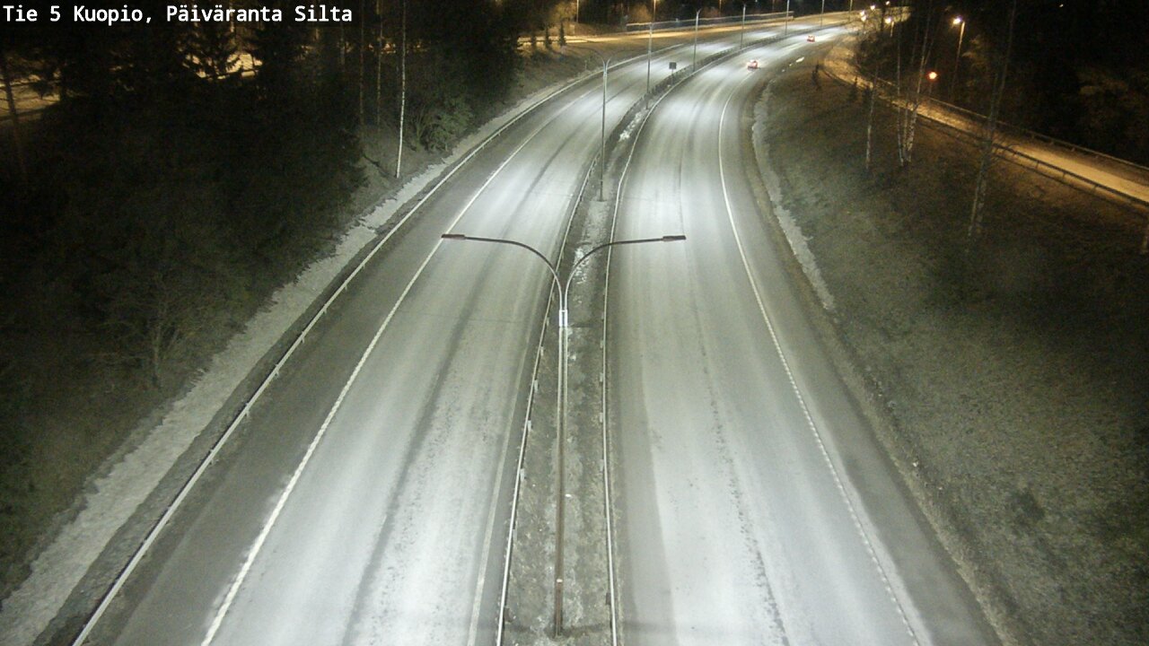 Kelikamerat Kuva Tie 5 Kuopio, Päiväranta silta, Kuopio, Pohjois-Savo
