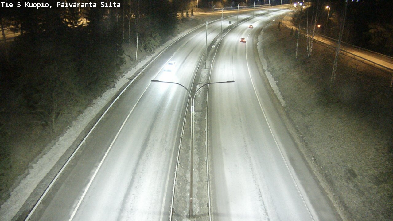 Kelikamerat Kuva Tie 5 Kuopio, Päiväranta silta, Kuopio, Pohjois-Savo