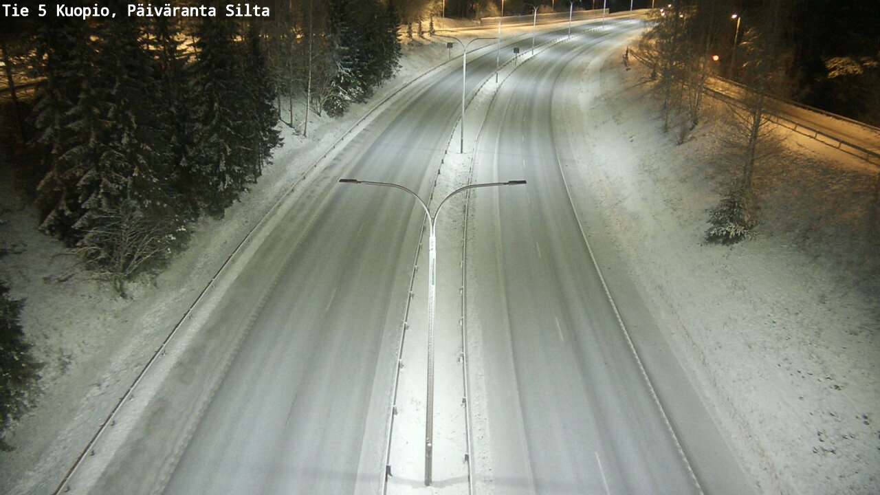 Kelikamerat Kuva Tie 5 Kuopio, Päiväranta silta, Kuopio, Pohjois-Savo