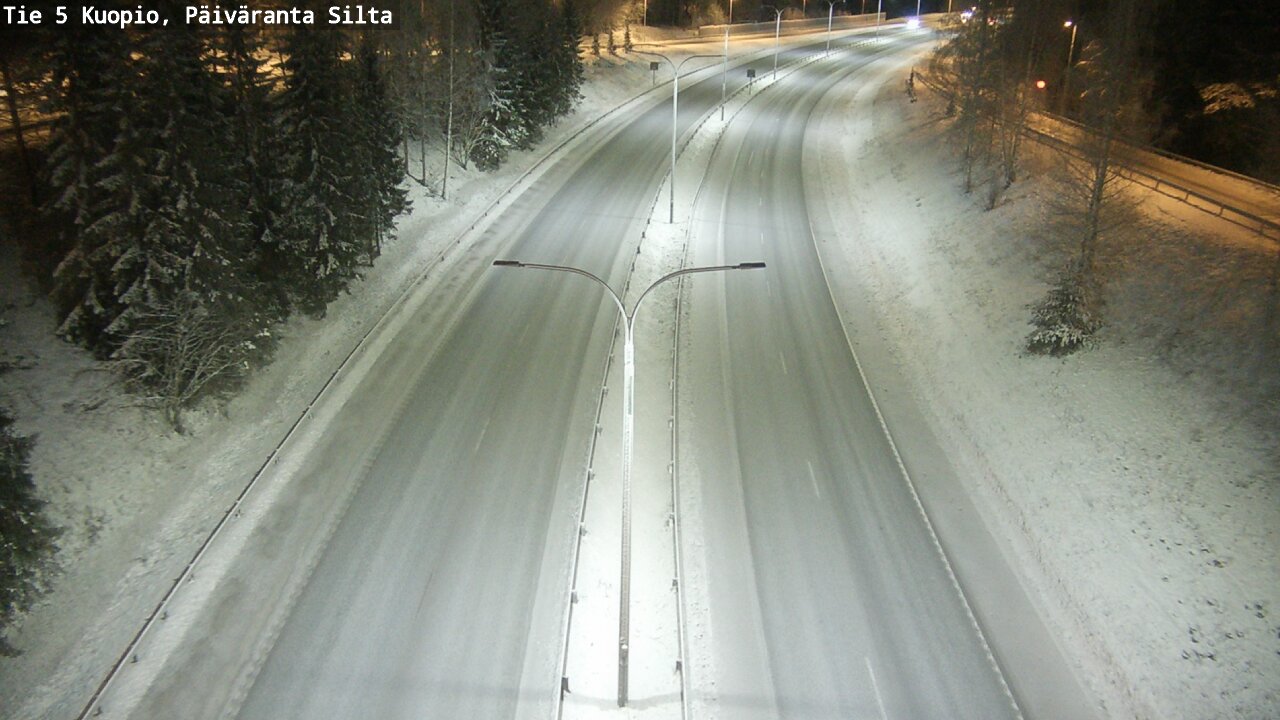 Kelikamerat Kuva Tie 5 Kuopio, Päiväranta silta, Kuopio, Pohjois-Savo