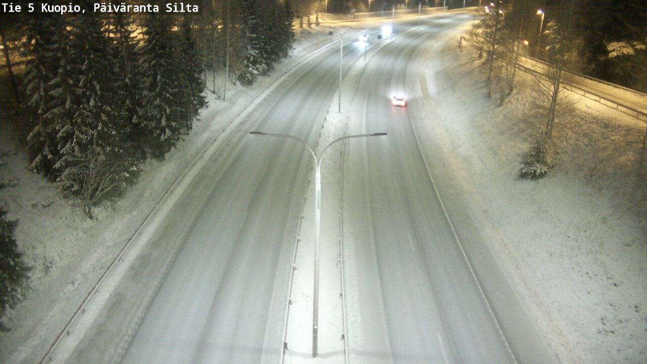 Kelikamerat Kuva Tie 5 Kuopio, Päiväranta silta, Kuopio, Pohjois-Savo