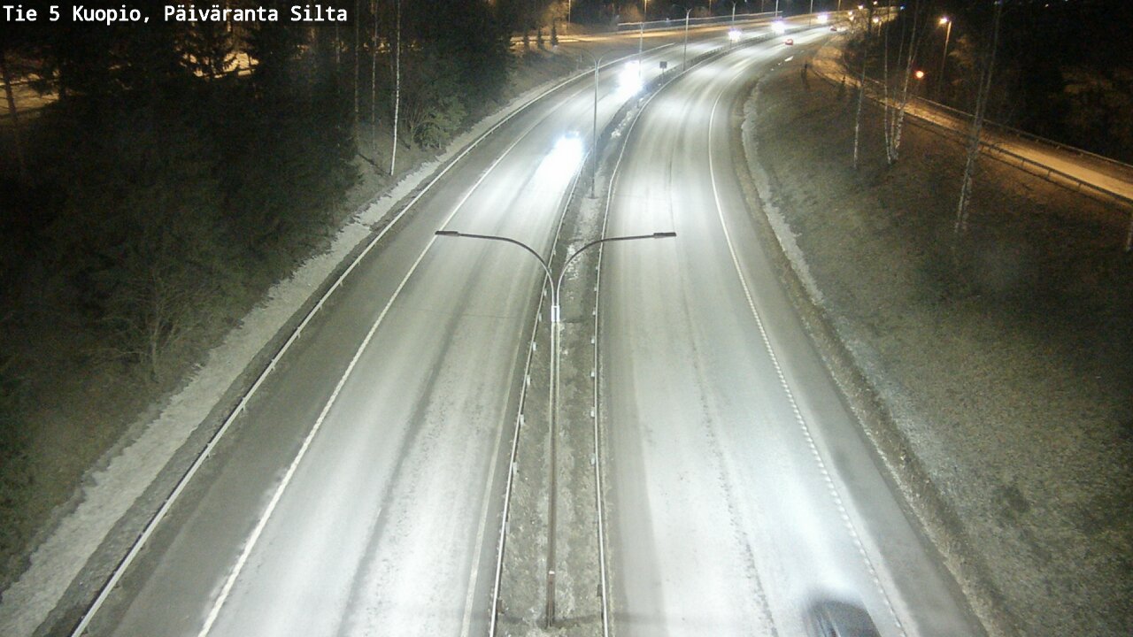 Kelikamerat Kuva Tie 5 Kuopio, Päiväranta silta, Kuopio, Pohjois-Savo