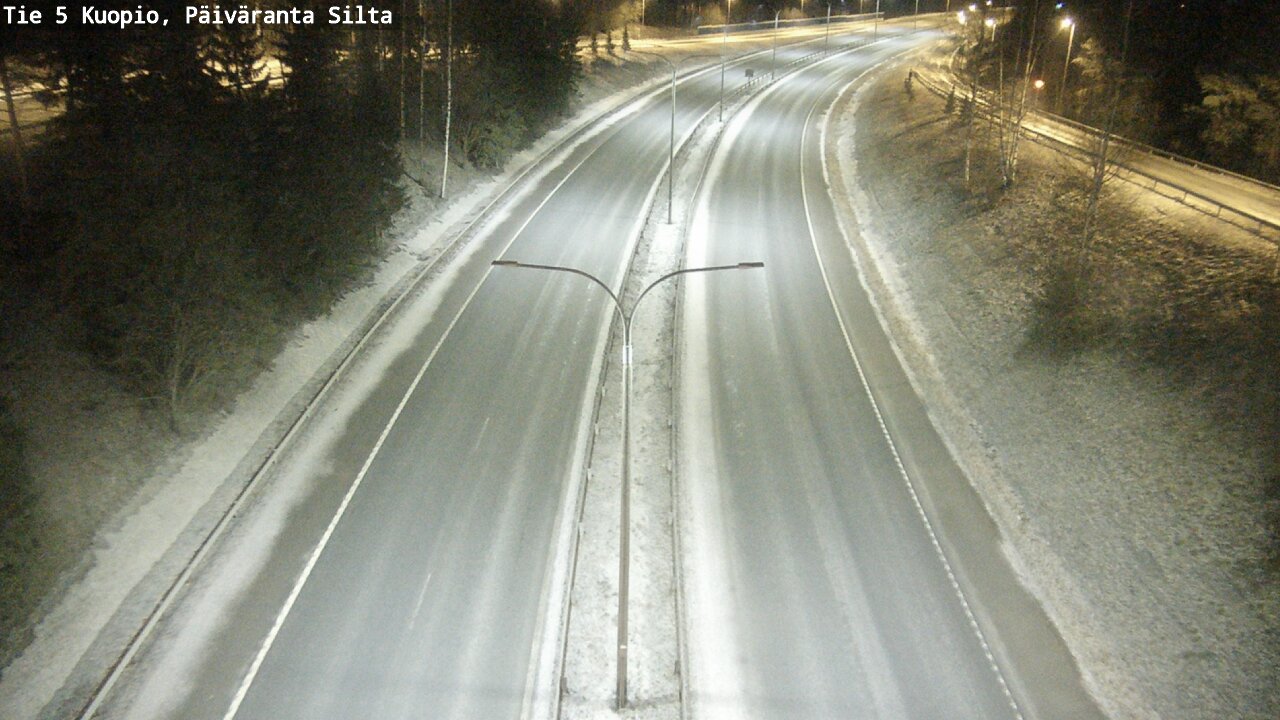 Kelikamerat Kuva Tie 5 Kuopio, Päiväranta silta, Kuopio, Pohjois-Savo