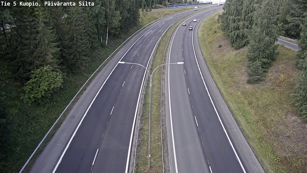 Kelikamerat Kuva Tie 5 Kuopio, Päiväranta silta, Kuopio, Pohjois-Savo