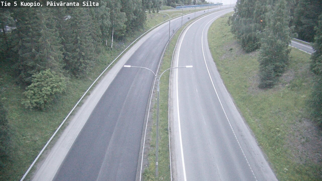 Kelikamerat Kuva Tie 5 Kuopio, Päiväranta silta, Kuopio, Pohjois-Savo