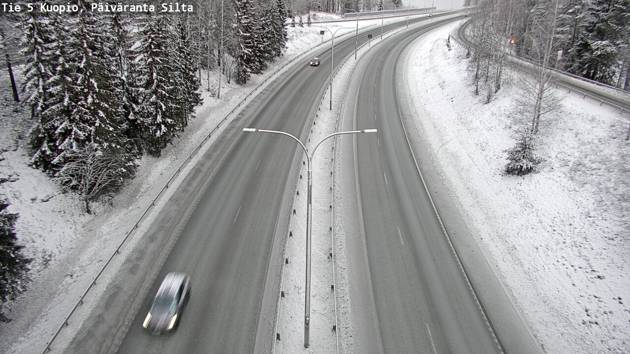 Kelikamerat Kuva Tie 5 Kuopio, Päiväranta silta, Kuopio, Pohjois-Savo