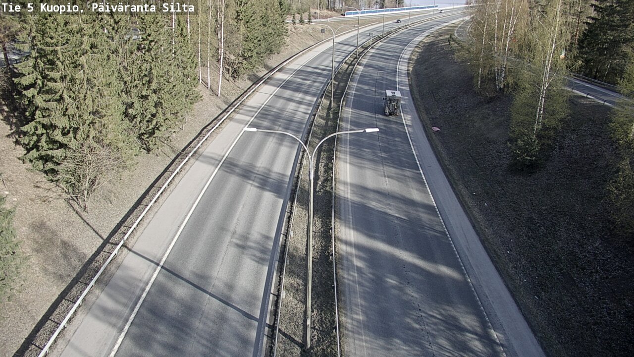 Kelikamerat Kuva Tie 5 Kuopio, Päiväranta silta, Kuopio, Pohjois-Savo
