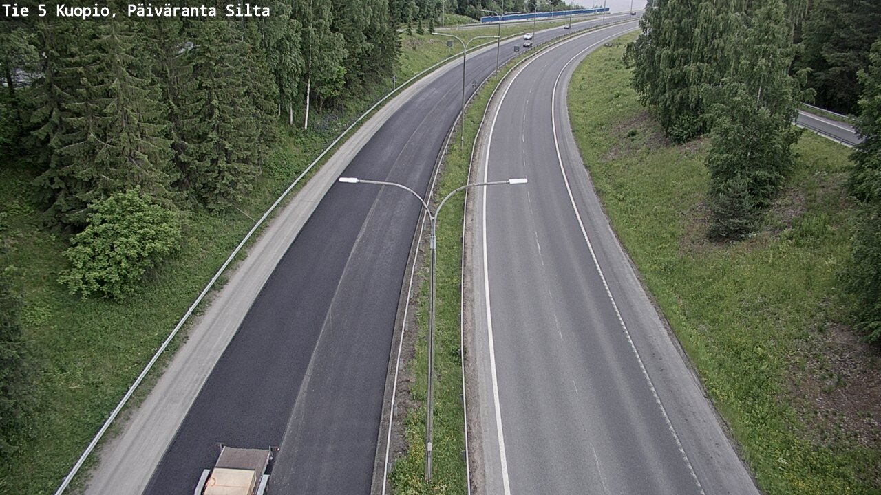Kelikamerat Kuva Tie 5 Kuopio, Päiväranta silta, Kuopio, Pohjois-Savo