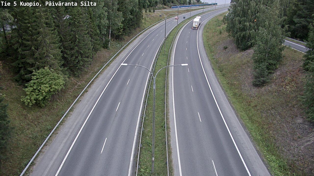 Kelikamerat Kuva Tie 5 Kuopio, Päiväranta silta, Kuopio, Pohjois-Savo