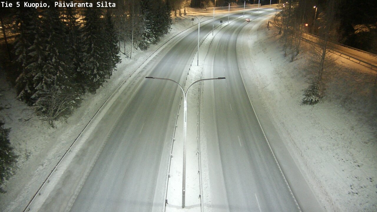 Kelikamerat Kuva Tie 5 Kuopio, Päiväranta silta, Kuopio, Pohjois-Savo