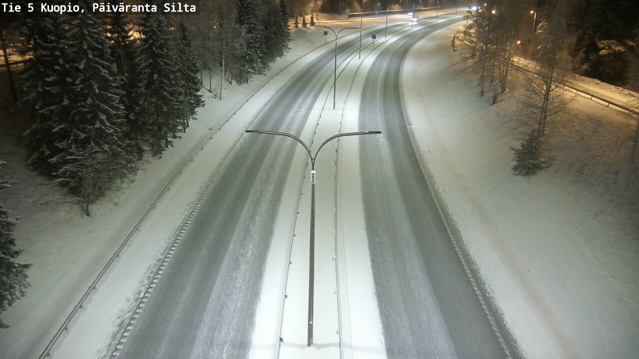 Kelikamerat Kuva Tie 5 Kuopio, Päiväranta silta, Kuopio, Pohjois-Savo