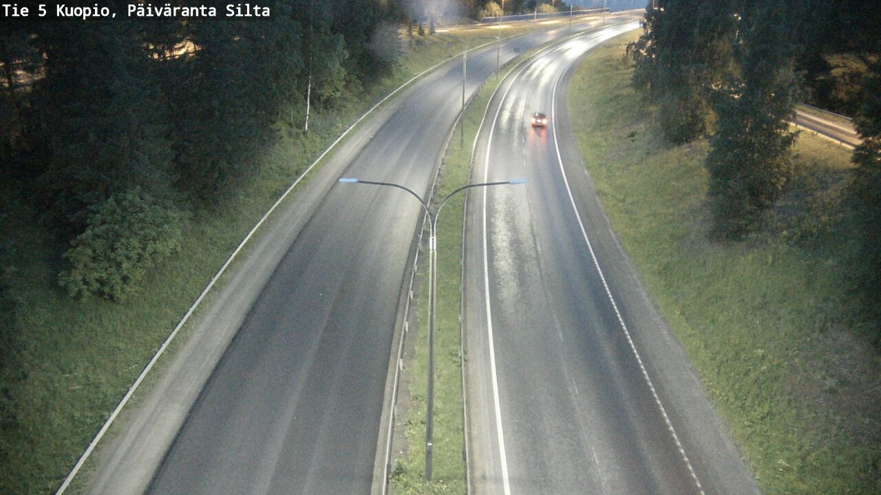 Kelikamerat Kuva Tie 5 Kuopio, Päiväranta silta, Kuopio, Pohjois-Savo
