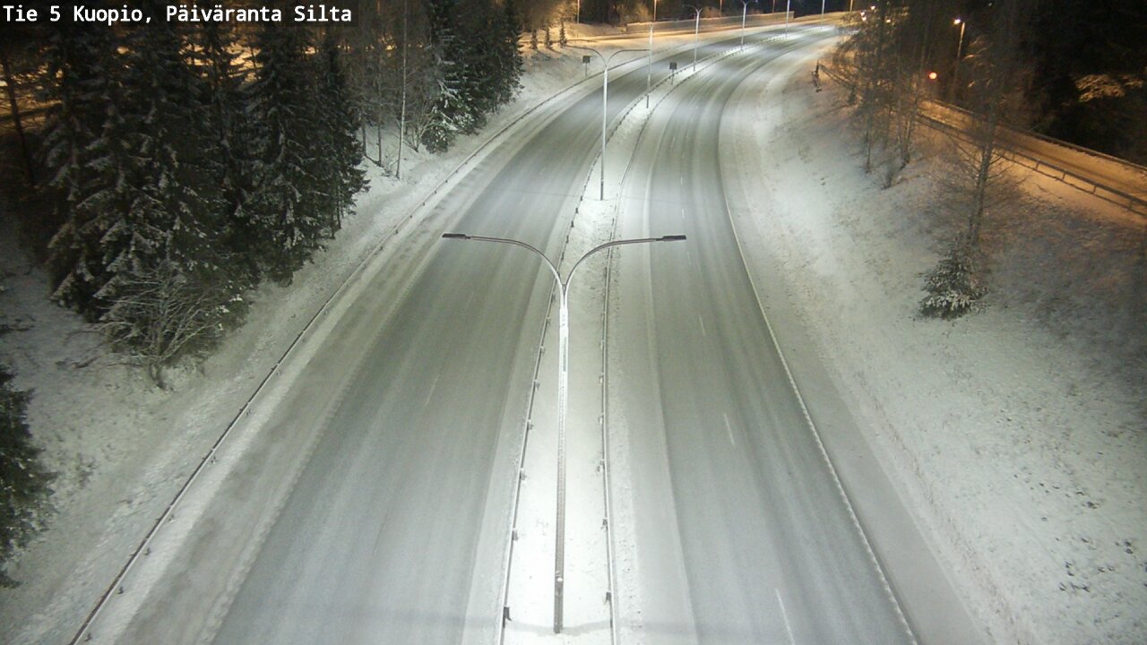 Kelikamerat Kuva Tie 5 Kuopio, Päiväranta silta, Kuopio, Pohjois-Savo