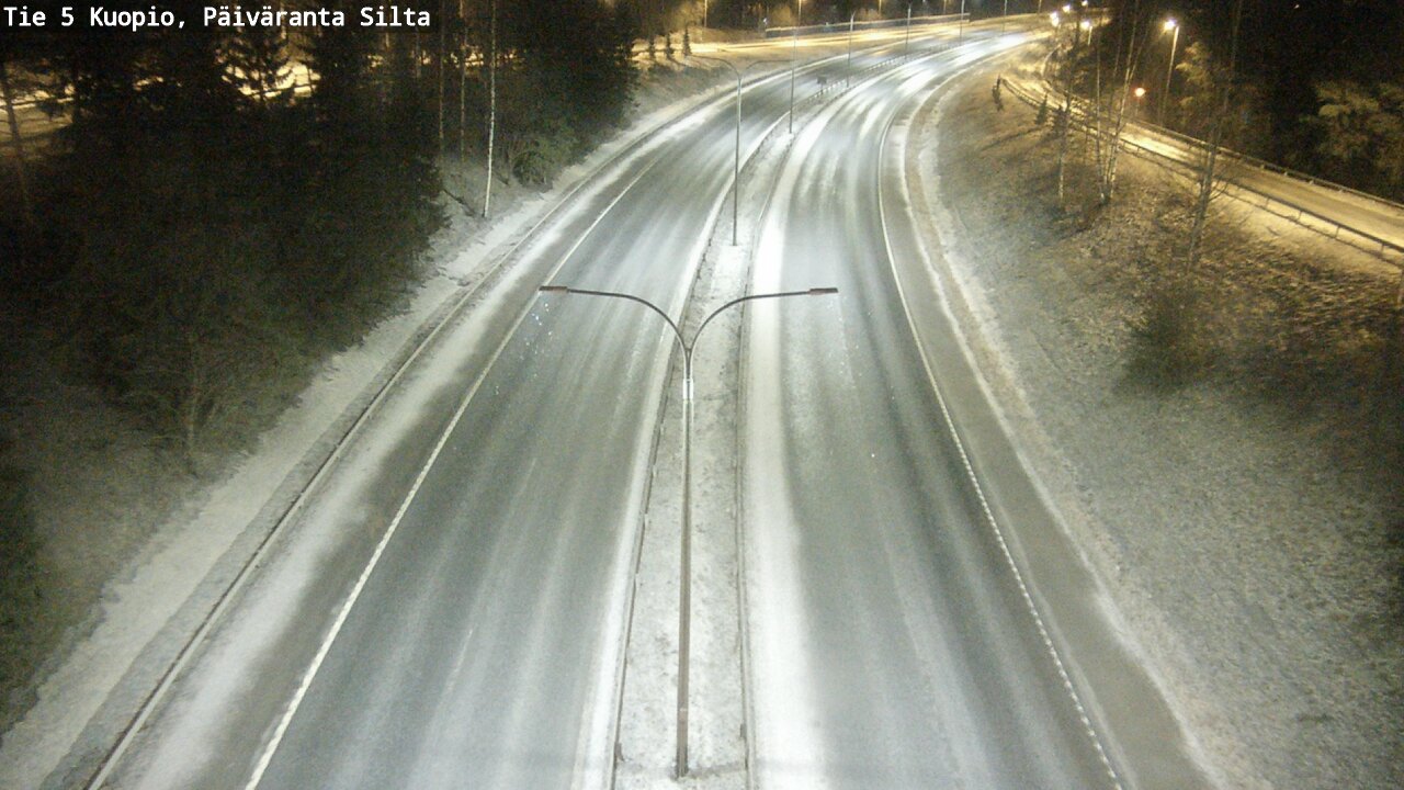 Kelikamerat Kuva Tie 5 Kuopio, Päiväranta silta, Kuopio, Pohjois-Savo