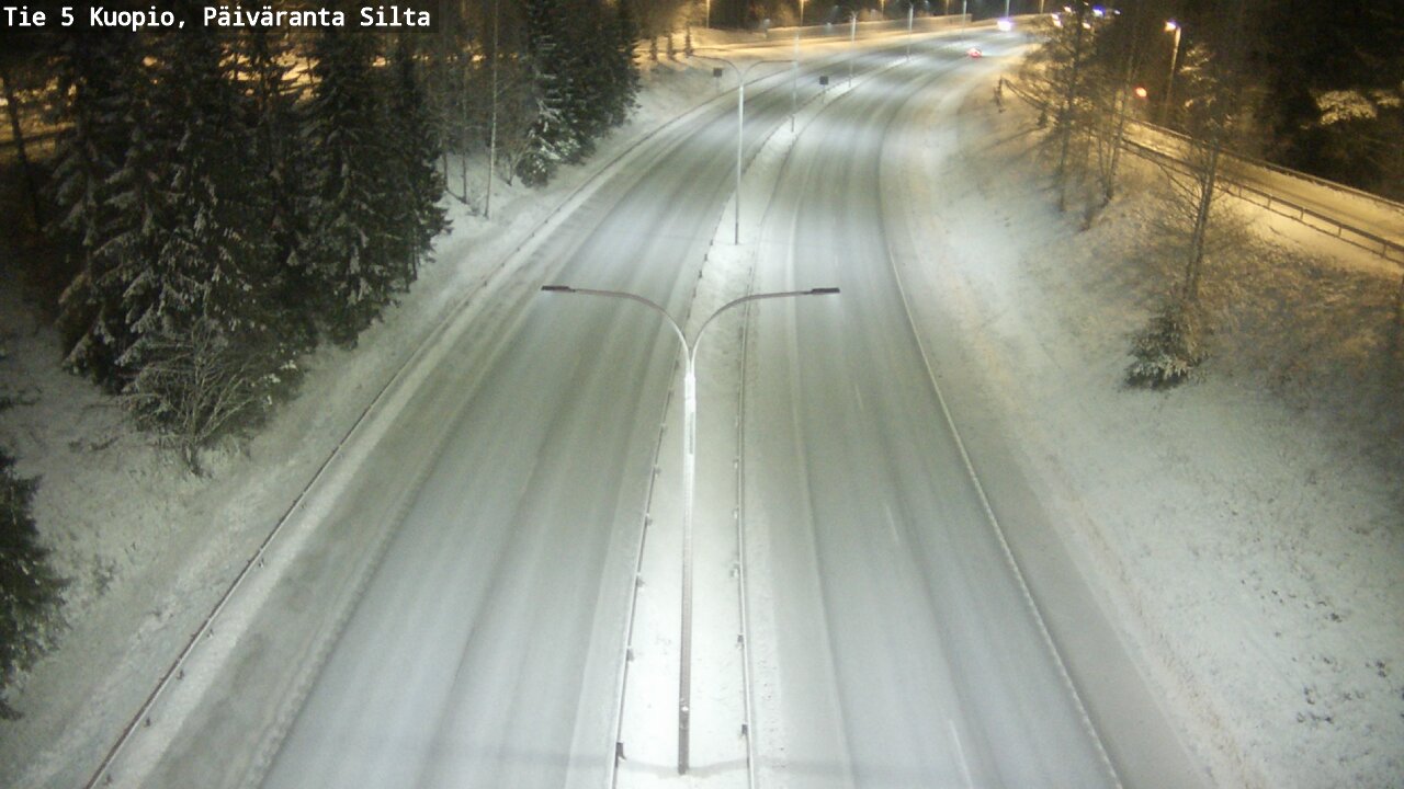 Kelikamerat Kuva Tie 5 Kuopio, Päiväranta silta, Kuopio, Pohjois-Savo