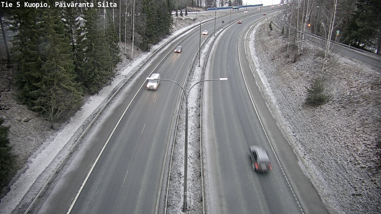 Kelikamerat Kuva Tie 5 Kuopio, Päiväranta silta, Kuopio, Pohjois-Savo