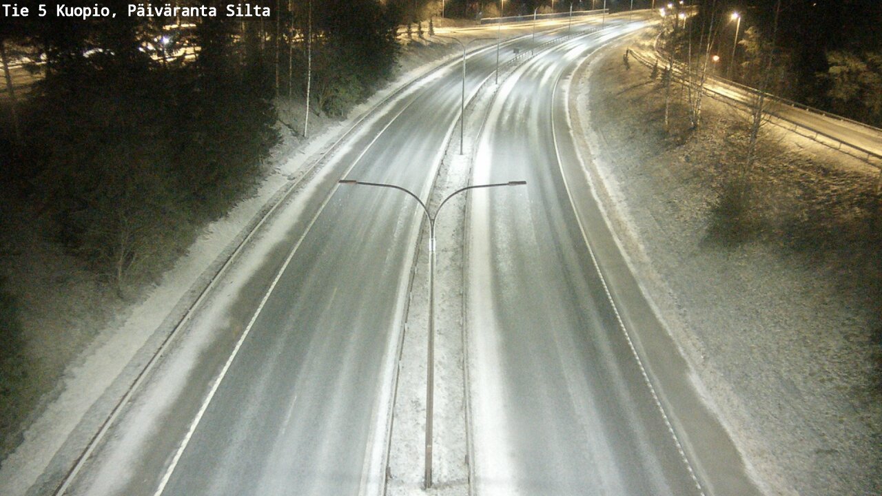 Kelikamerat Kuva Tie 5 Kuopio, Päiväranta silta, Kuopio, Pohjois-Savo