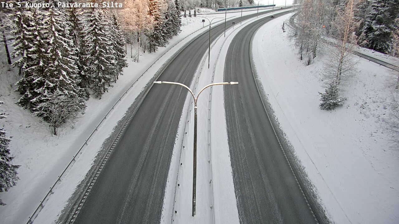 Kelikamerat Kuva Tie 5 Kuopio, Päiväranta silta, Kuopio, Pohjois-Savo