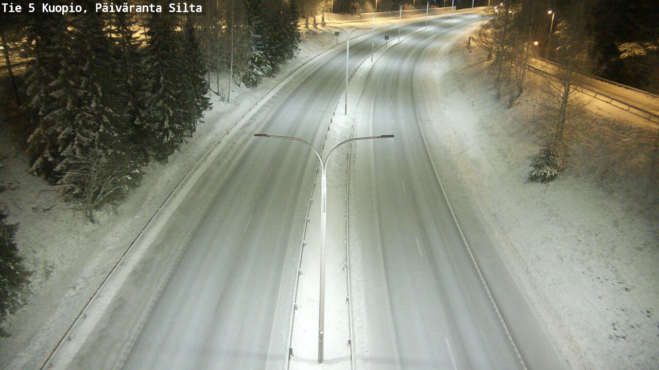 Kelikamerat Kuva Tie 5 Kuopio, Päiväranta silta, Kuopio, Pohjois-Savo