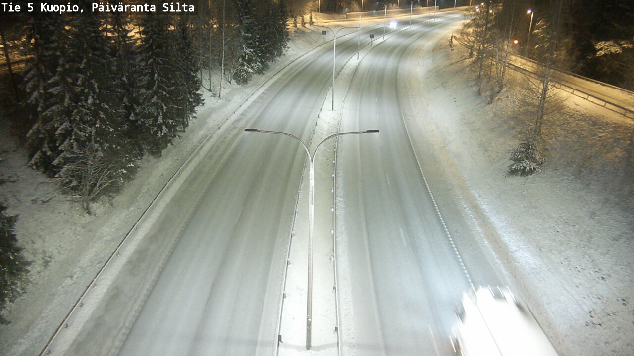 Kelikamerat Kuva Tie 5 Kuopio, Päiväranta silta, Kuopio, Pohjois-Savo
