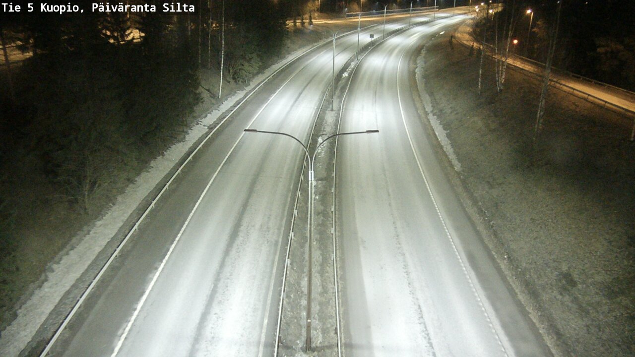 Kelikamerat Kuva Tie 5 Kuopio, Päiväranta silta, Kuopio, Pohjois-Savo