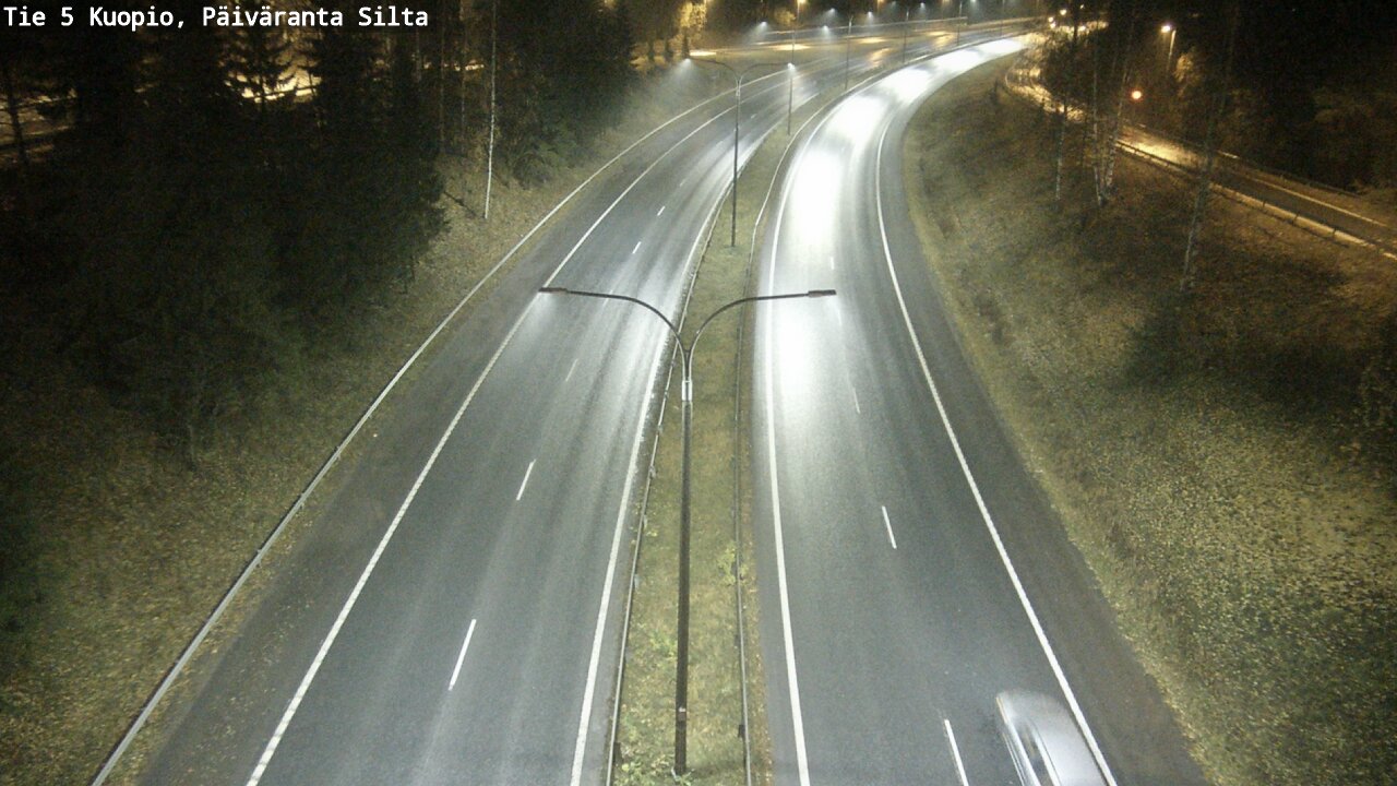 Weather Camera Image Road 5 Kuopio, Päiväranta silta, Kuopio, Pohjois-Savo