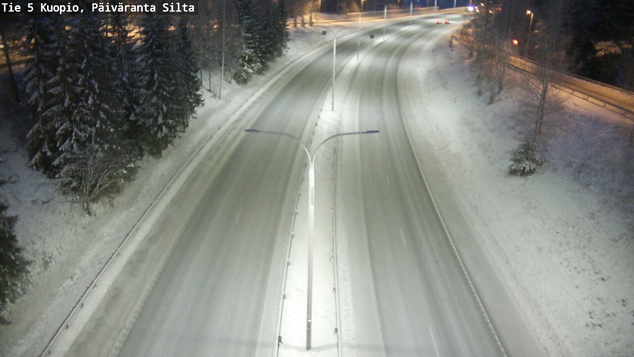 Kelikamerat Kuva Tie 5 Kuopio, Päiväranta silta, Kuopio, Pohjois-Savo