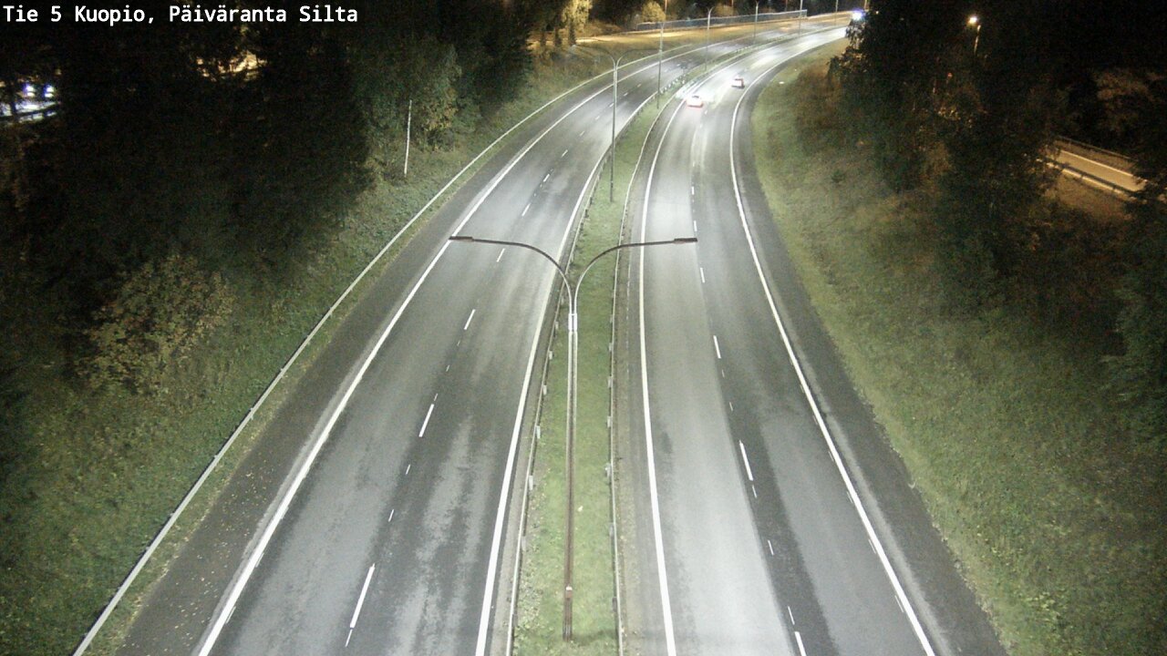Weather Camera Image Road 5 Kuopio, Päiväranta silta, Kuopio, Pohjois-Savo