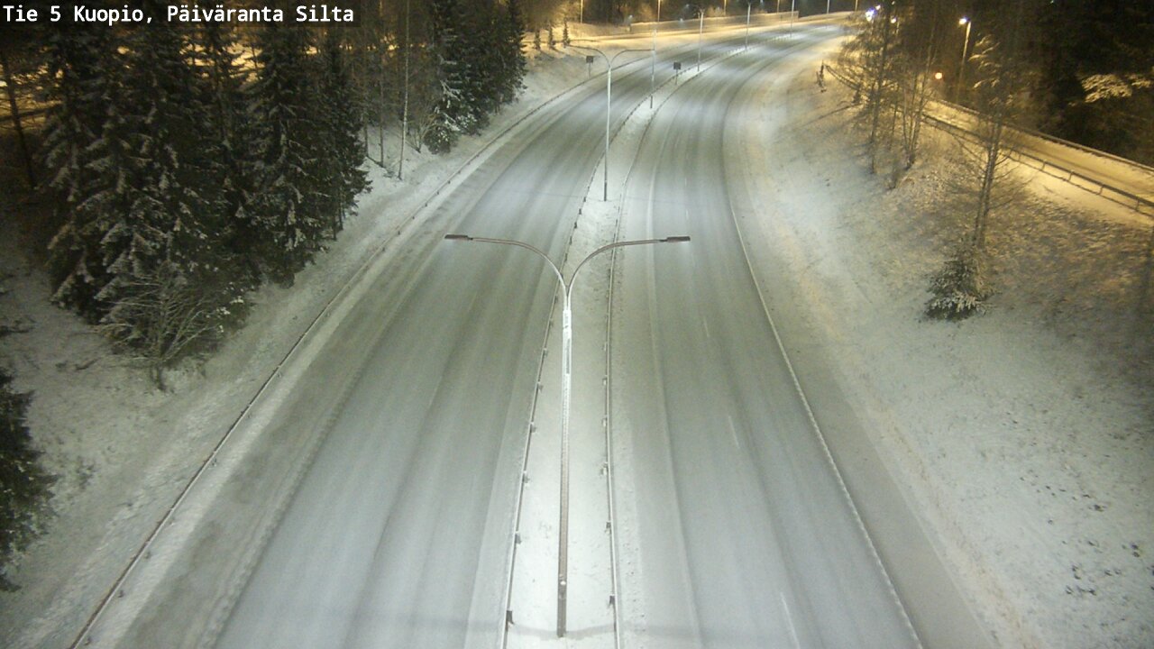 Kelikamerat Kuva Tie 5 Kuopio, Päiväranta silta, Kuopio, Pohjois-Savo