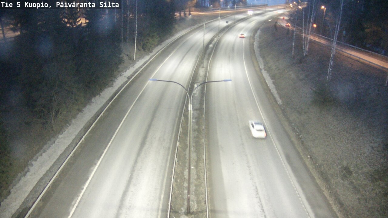 Kelikamerat Kuva Tie 5 Kuopio, Päiväranta silta, Kuopio, Pohjois-Savo