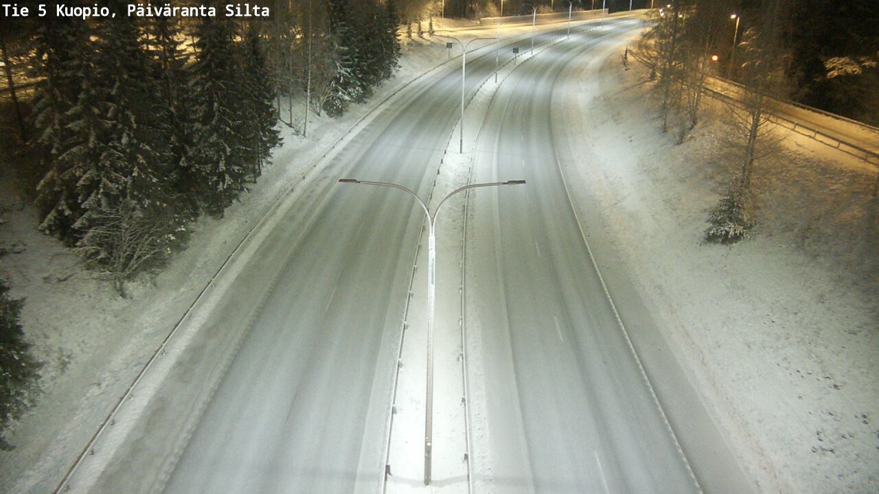 Kelikamerat Kuva Tie 5 Kuopio, Päiväranta silta, Kuopio, Pohjois-Savo